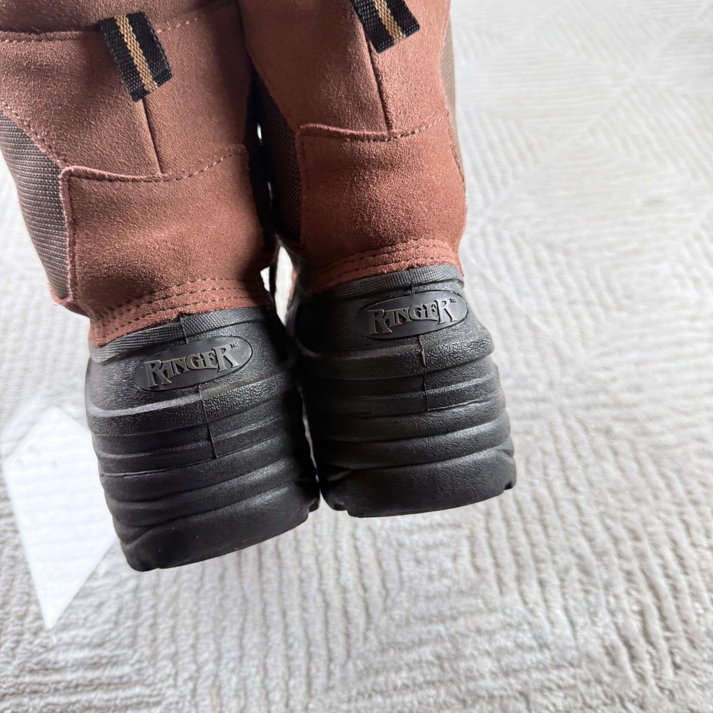Ranger Winter Boots Men 12 Brown Duck Boots Thermolite Insulated Waterproof Snow - Picture 5 of 13